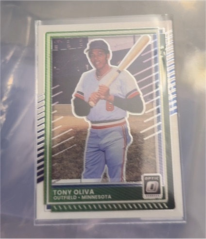 2025 Donruss Optic #23 Tony Oliva — front