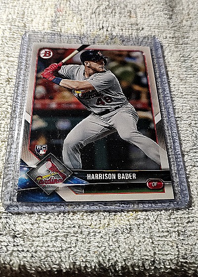 2018 Bowman #42 Harrison Bader — front