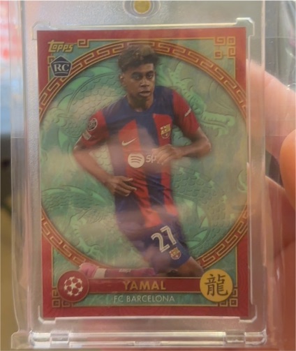 2023-24 Topps Jade UEFA #NY-7 Lamine Yamal — front