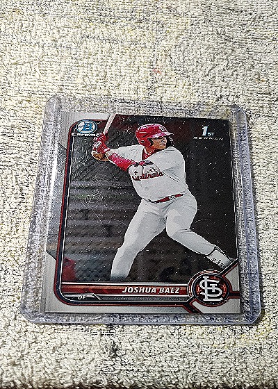 2022 Bowman Chrome Prospects #BCP-112 Joshua Baez — front