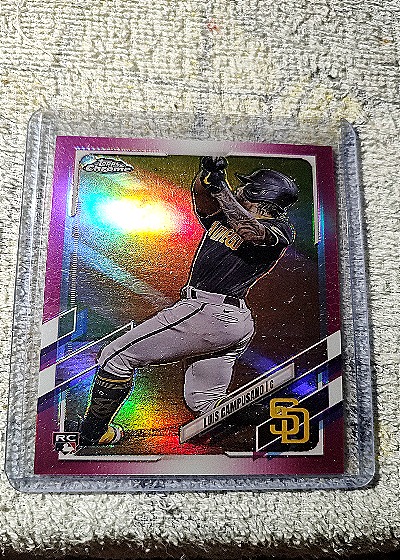 2021 Topps Chrome #135 Luis Campusano — front