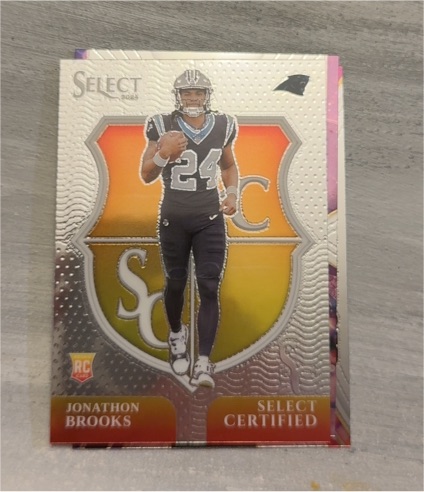 2024 Panini Select Certified #17 Jonathon Brooks — front