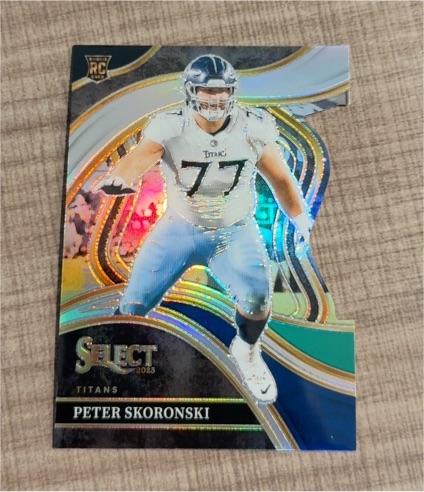 2023 Panini Select #225 Peter Skoronski — front