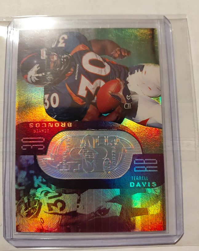 1998 Upper Deck SPx Finite #27 Terrell Davis — front