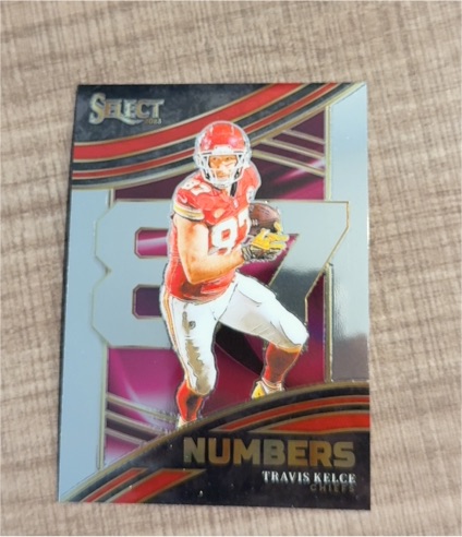 2023 Panini Select #NMB-TKE Travis Kelce — front