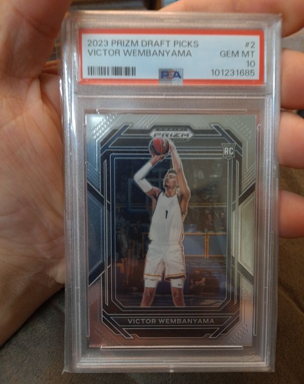 2023 Panini Prizm Draft Picks #2 Victor Wembanyama — front