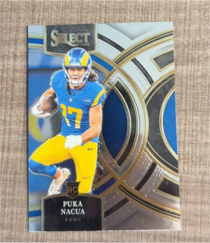 2023 Panini Select Premier Level #199 Puka Nacua — front