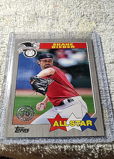 2022 Topps Series 2 1987 Topps All-Star #87AS-42 Shane Bieber — front