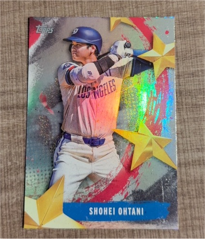 2025 Topps Series 1 Stars of MLB #SMLB-10 Shohei Ohtani — front