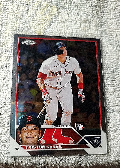2023 Topps Chrome #174 Triston Casas — front