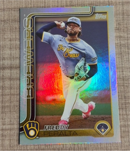 2025 Topps Series 1 #61 Freddy Peralta — front