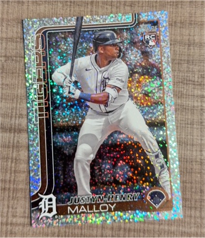 2025 Topps Series 1 #269 Justyn-Henry Malloy — front