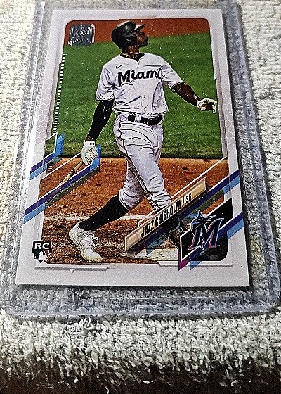 2021 Topps Series 2 #538 Jazz Chisholm Jr. — front