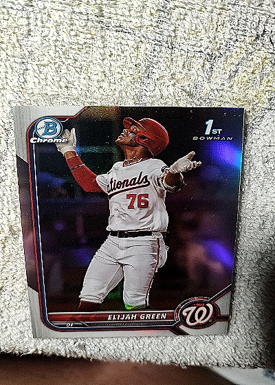 2022 Bowman Draft Chrome #BDC-23 Elijah Green — front