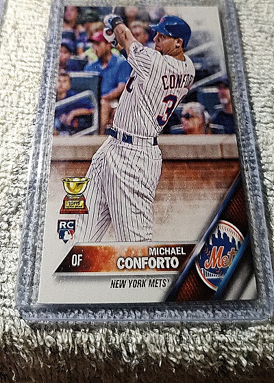 2016 Topps #232 Michael Conforto Rookie Card — front
