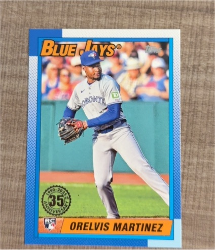 2025 Topps Series 1 #T90-25 Orelvis Martinez — front