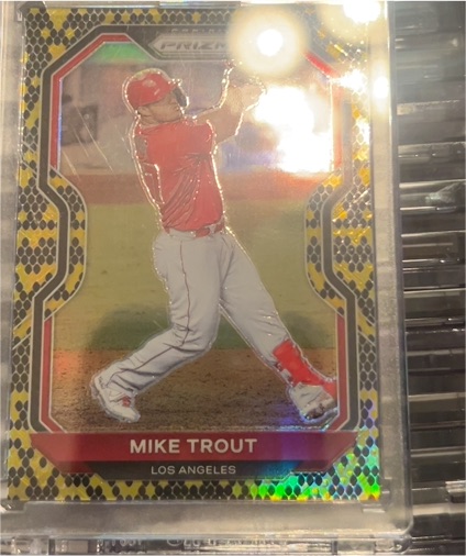 2021 Panini Prizm #173 Mike Trout — front