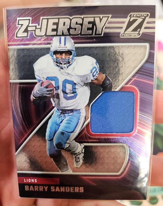 2024 Panini Zenith Z-Jersey #ZJ33 Barry Sanders — front