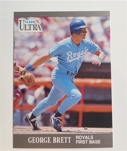 1991 Fleer Ultra #144 George Brett — front