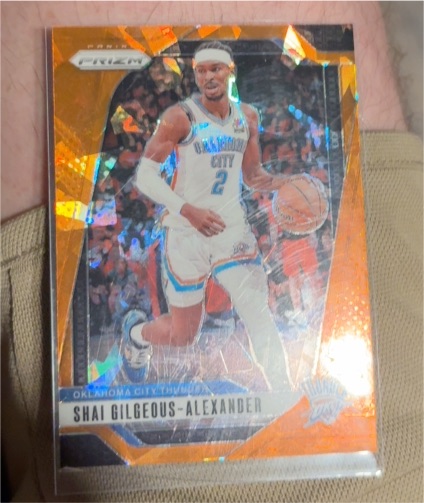 2024-25 Panini Prizm #113 Shai Gilgeous-Alexander — front