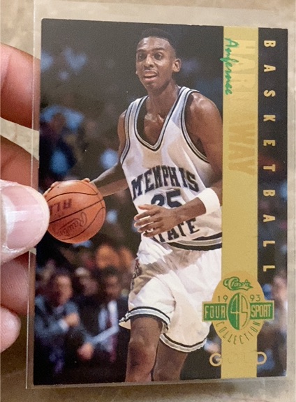 1993 Classic Four Sport Gold Promo #PR1 Anfernee Hardaway — front