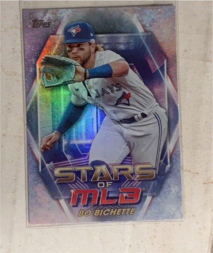 2023 Topps Stars of MLB #SMLB-25 Bo Bichette — front