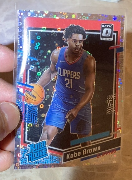 2023-24 Panini Donruss Optic #232 Kobe Brown — front