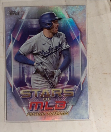 2023 Topps Series 1 Stars of MLB #SMLB-27 Freddie Freeman — front