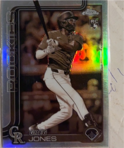 2025 Topps Chrome #265 Greg Jones — front