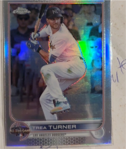 2022 Topps Chrome Update All-Star Game #ASGC-14 Trea Turner — front