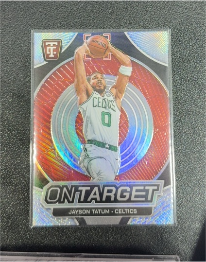 2024-25 Panini Totally Certified #18 Jayson Tatum On Target — front