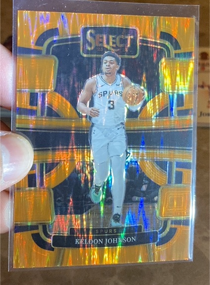 2023-24 Panini Select Concourse Keldon Johnson — front