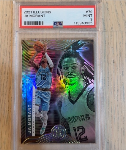 2021 Panini Illusions #79 Ja Morant — front