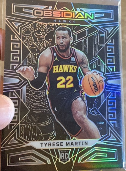 2022 Panini Obsidian #159 Tyrese Martin — front