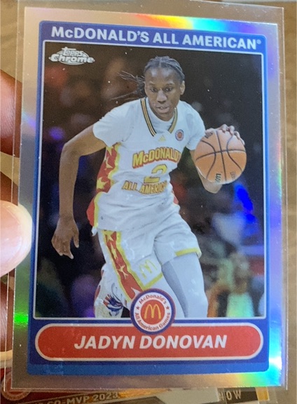 2023 Topps Chrome McDonald's All American #2K7-22 Jadyn Donovan — front