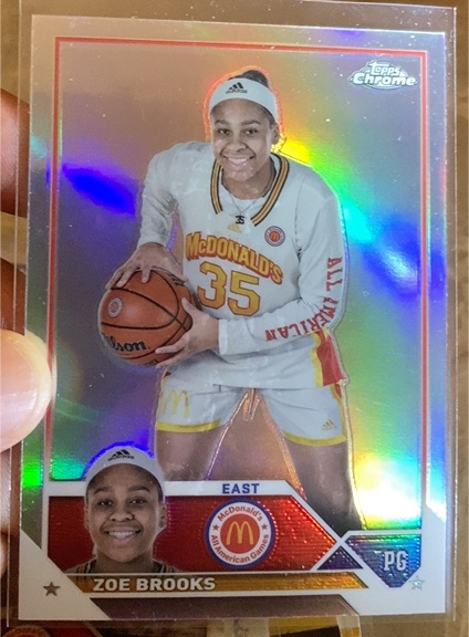 2023 Topps Chrome McDonald's All American #73 Zoe Brooks — front