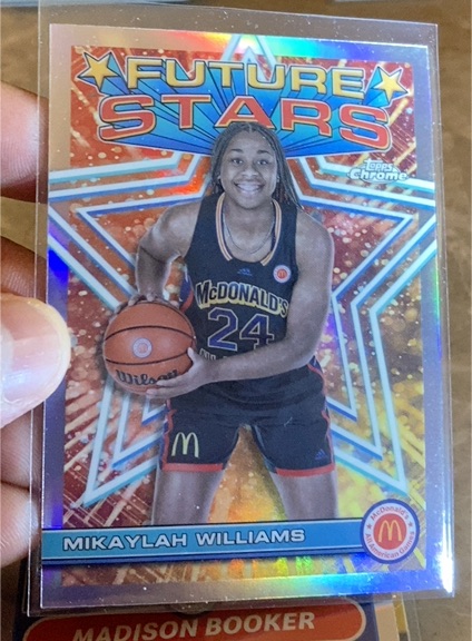 2023 Topps Chrome McDonald's All American Future Stars #FS-12 Mikaylah Williams — front