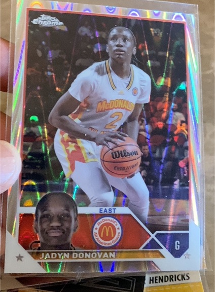 2023 Topps Chrome McDonald's All American #28 Jadyn Donovan — front