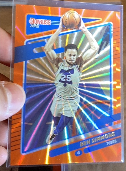 2021-22 Donruss #5 Ben Simmons — front