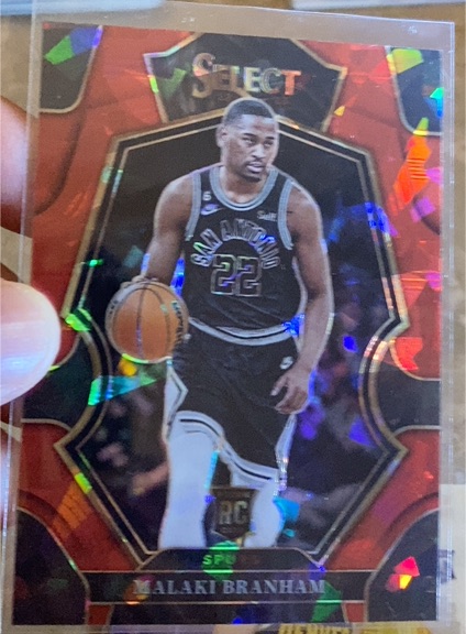 2022-23 Panini Select #171 Malaki Branham — front