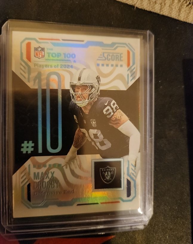 2025 Panini Score Top 100 #10 Maxx Crosby — front
