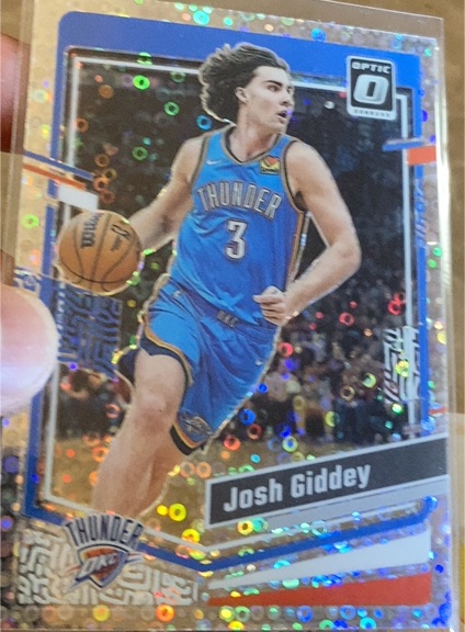 2023-24 Donruss Optic #33 Josh Giddey — front