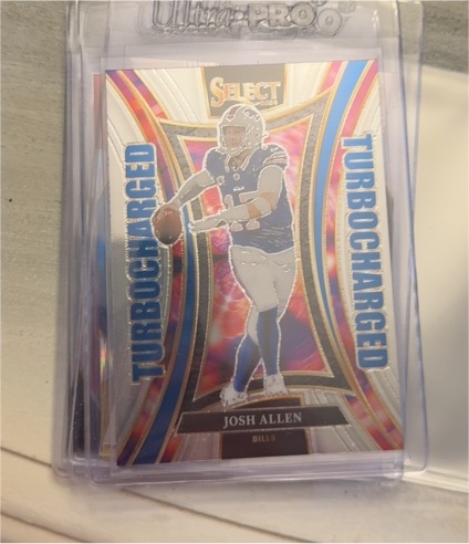 2024 Panini Select #18 Josh Allen Turbocharged — front