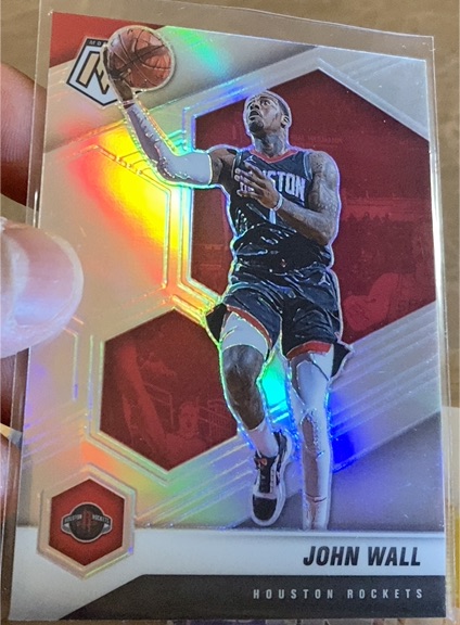2020-21 Panini Mosaic #45 John Wall — front