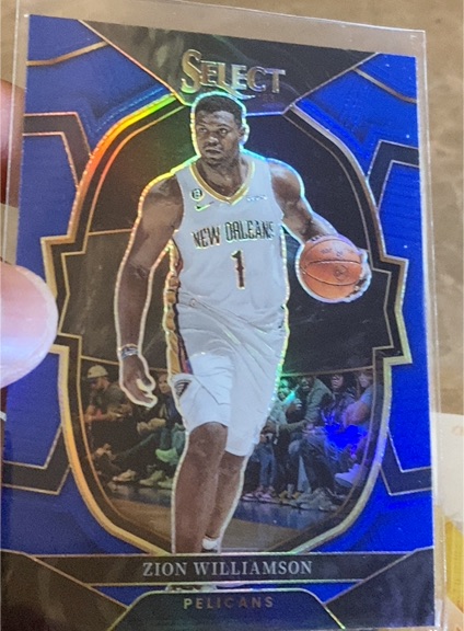 2022-23 Panini Select #24 Zion Williamson — front