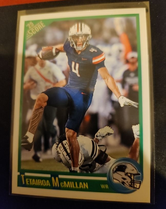 2025 Panini Score #3 Tetairoa McMillan — front