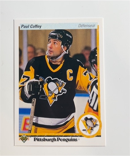 1990-91 Upper Deck #124 Paul Coffey — front