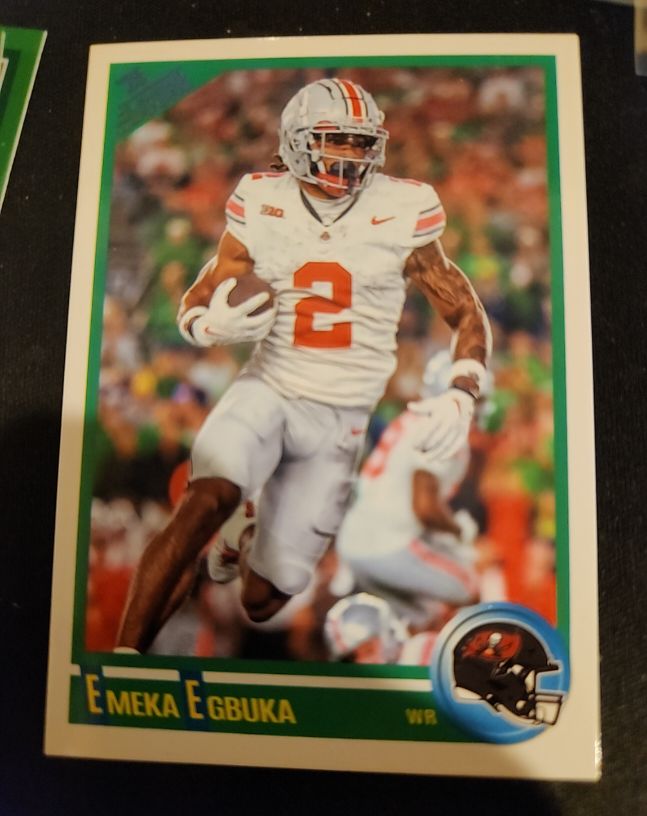 2025 Panini Score #8 Emeka Egbuka — front