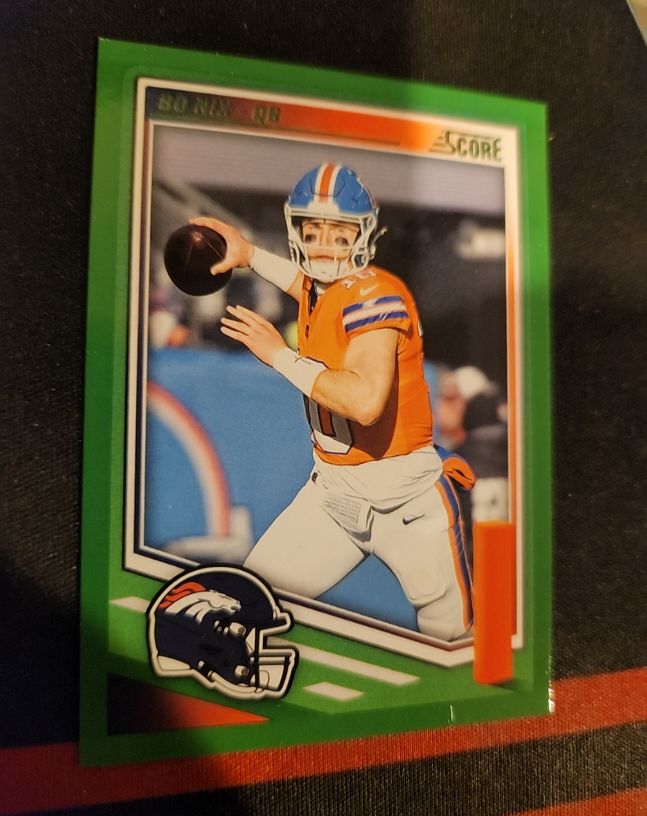 2025 Panini Score #253 Bo Nix — front