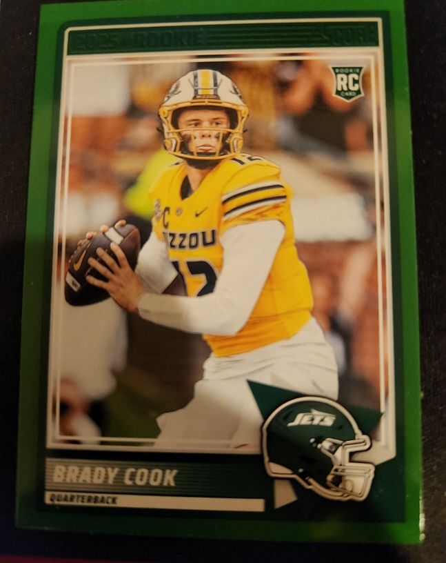 2025 Panini Score #36 Brady Cook — front